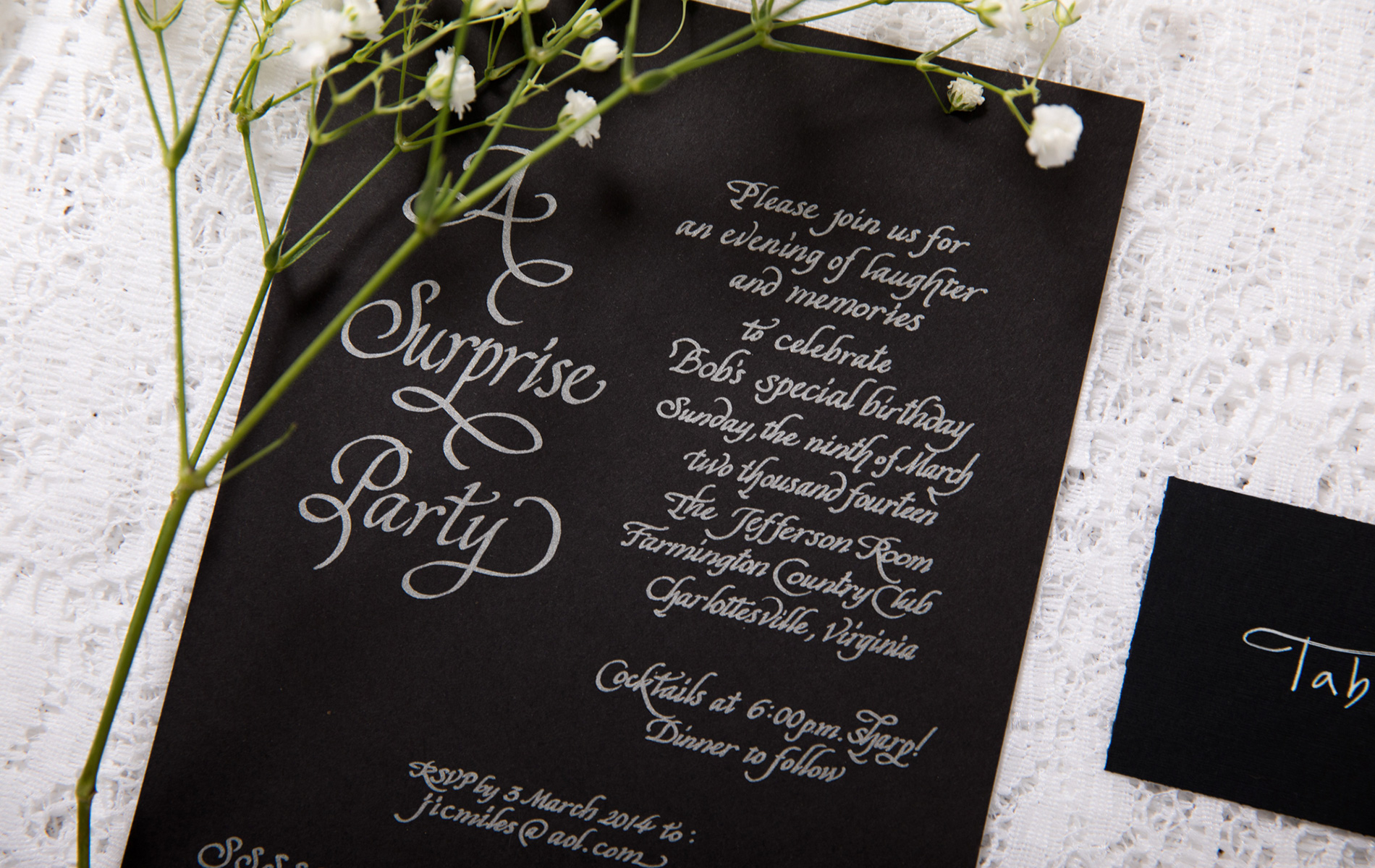 Pen & Ink Signature Board